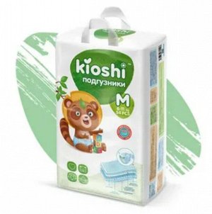 Подгузники детские KIOSHI M 6-11 кг 54 шт
