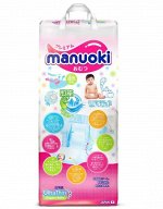 Подгузники Manuoki Ultrathin L 12+ кг 44 шт