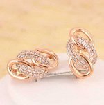 Серьги позолота H01-10569