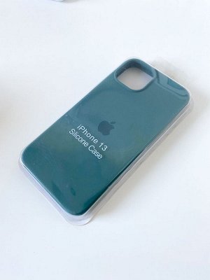 Техномэн Чехол силиконовый + защитное стекло IPhone 13 ( 7 цветов на выбор)