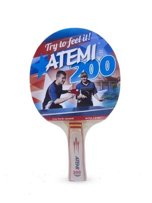Ракетка для настольного тенниса 200 AN  анатомическая Atemi