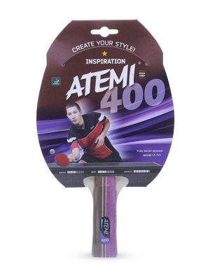 Ракетка для настольного тенниса 400 AN   анатомическая Atemi