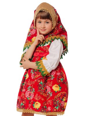 Костюм Российский размер: 134 | 110 | 116 | 128
Материал: сатин
Год: 2022
Страна: Россия
Детский костюм Матрешки Маруси для девочек - красивый образ в народной стилистике, который подойдет для самых р