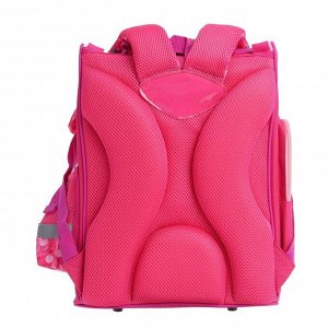 Ранец + пенал и мешок для обуви, 35 х 26.5 х 13 мм, Barbie, подарок-кукла, розовый