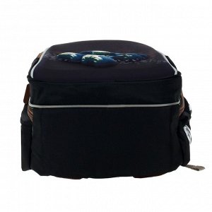 Рюкзак каркасный Across, 39 х 29 х 17 см, чёрный