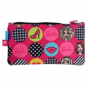 Рюкзак каркасный + пенал и мешок для обуви, 34,5 х 26 х 13 мм, Barbie, подарок-кукла, розовый