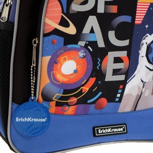 Рюкзак каркасный Erich Krause ErgoLine 15 L, 39 х 28 х 14 см, Cosmonaut, синий