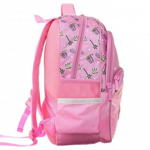 Рюкзак школьный Hatber Easy, эргономичная спинка, 41 х 29 х 16 см, Sweet Cat, розовый