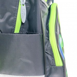 Рюкзак школьный, эргономичная спинка «Тачка», 37 х 26 х 13 см