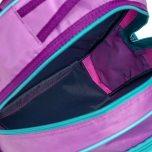 Рюкзак школьный, эргономичная спинка «Бульдожка», 36 х 23 х 13 см
