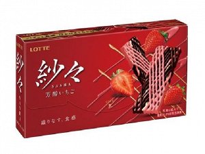 Шоколад Sasha Клубника, Lotte, 69 гр.
