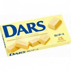 Шоколад DARS белый 12шт, Morinaga, 42г.