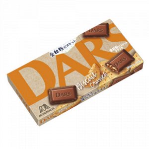 Шоколад DARS молочный с начинкой из печенья 12шт, Morinaga, 38,7г,