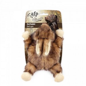 All For Paws Игрушка д/соб Classic Заяц с пищалкой 25см (1/1)