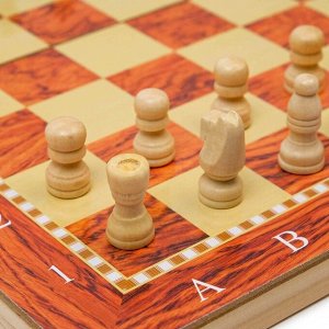СИМА-ЛЕНД Настольная игра 3 в 1 &quot;Падук&quot;: нарды, шахматы, шашки, 34 х 34 см