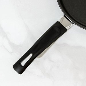 Сковорода Promo, d=14 см, бакелитовая ручка, антипригарное покрытие, цвет чёрный