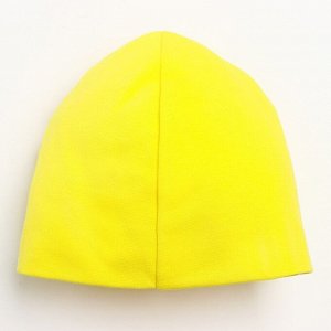 Шапка (чалма) для девочки. цвет желтый -47 см