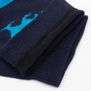 Носки для мальчика, цвет тёмно-синий, размер 16