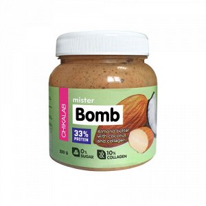 Chikalab - MISTER BOMB Миндальная паста с кокосом