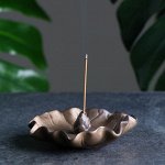 Подставка для благовоний &quot;Лист лотоса&quot; 11*4см
