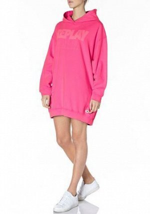 Фуфайка бренд   REPLAY  Цвет изделия: розовый; Торговая марка: ПОВТОР; Ассортимент: Да. Фуфайка; Размерная категория: обычные размеры  Модный женский свитер от Replay в винтажном стиле. С удобным крое