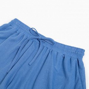 Костюм женский (футболка, шорты) MINAKU: Casual collection цвет голубой