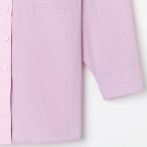 Рубашка женская MIST plus-size, one size, розовый/фиолетовый