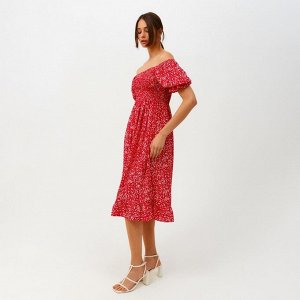 Платье женское MINAKU: Enjoy цвет красный