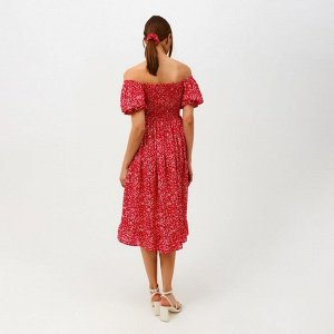 Платье женское MINAKU: Enjoy цвет красный