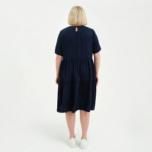 Платье женское MIST plus-size, цвет тёмно-синий