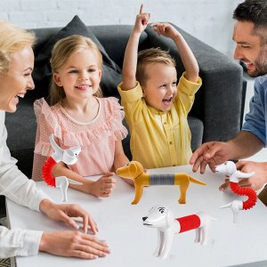 YEAROO TOY Spring Dog - Телескопическая собака (бежевый)