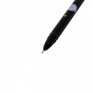 Ручка гелевая синие стираемые чернила