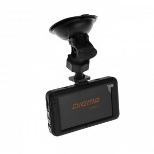 Видеорегистратор Digma FreeDrive 108 DUAL, 1.3Mpix, 1080x1920, 1080p, черный