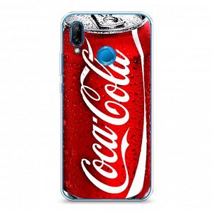 Силиконовый чехол Кока Кола на Huawei P20 Lite