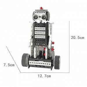 Конструктор радиоуправляемый «Робот-разведчик», 4 в 1, 254 детали