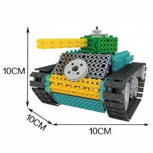 Электронный конструктор «Танк», 145 деталей