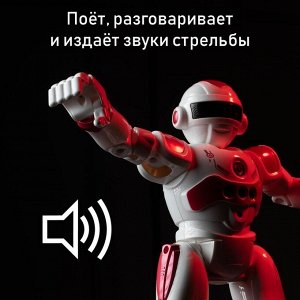 Время игры Робот-игрушка радиоуправляемый IQ BOT GRAVITONE, русское озвучивание, цвет красный