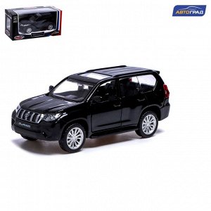 Автоград Машина металлическая TOYOTA LAND CRUISER PRADO, 1:42, инерция, цвет чёрный