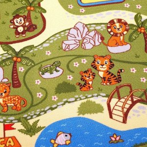 Детский ковёр «Весёлый зоопарк»