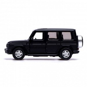 Машина металлическая MERCEDES-BENZ G350D, 1:42, инерция, открываются двери, цвет серый