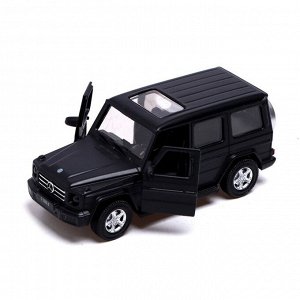 Машина металлическая MERCEDES-BENZ G350D, 1:42, инерция, открываются двери, цвет серый