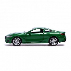 Машина металлическая BMW M850i, 1:44, инерция, открываются двери, цвет красный