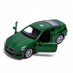 Машина металлическая BMW M850i, 1:44, инерция, открываются двери, цвет красный