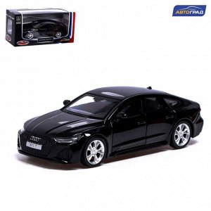 Машина металлическая AUDI RS7, 1:43, инерция, открываются двери, цвет красный