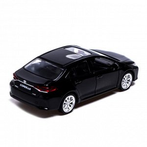 Машина металлическая TOYOTA COROLLA HYBRID, 1:43, инерция, открываются двери, цвет красный