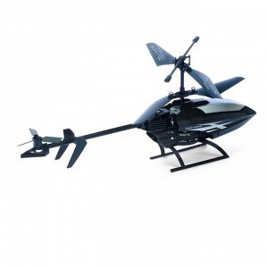 Вертолет радиоуправляемый «Эксперт», работает от батареек, цвет чёрный