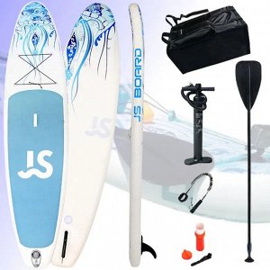 Надувная SUP доска JS Jelly Fish 11 (Sup board) Рюкзак, насос, весло и лиш. 335х82х15 см
