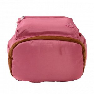 Рюкзак молодежный Across Merlin, эргономичная спинка, 43 х 30 х 18 см, розовый