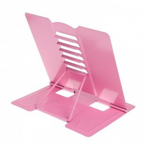 Подставка для книг металлическая deVENTE Sweet Cats, 200 х 190 мм, розовая