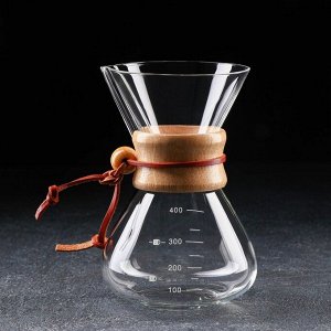 Кемекс для заваривания кофе «Колумб», 400 мл, 13x11x17 см, без сита